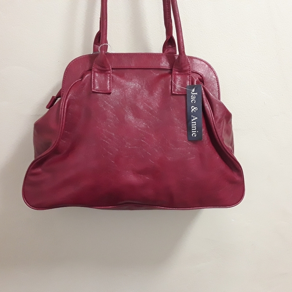 Beautiful Large Red Jac & Annie Bag - Picture 6 of 10
